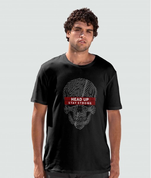 Мъжка тениска Готика Staystrong skull